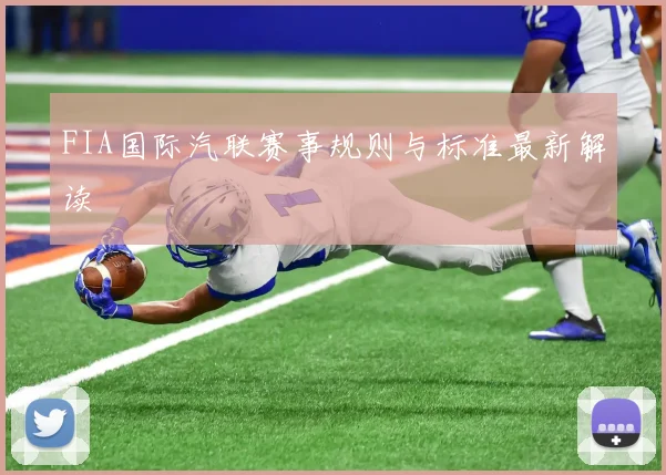FIA国际汽联赛事规则与标准最新解读